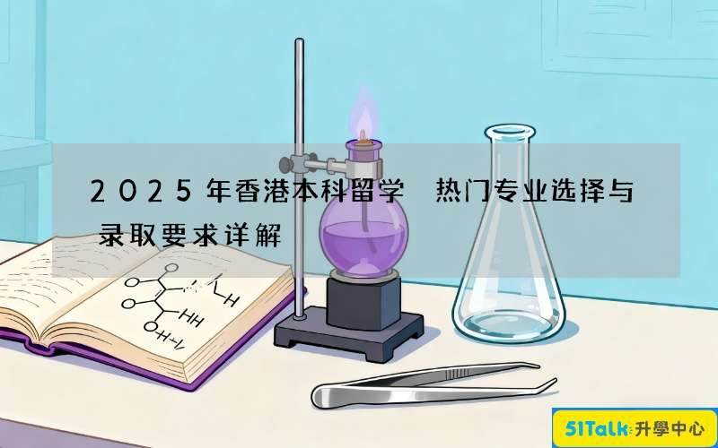 2025年香港本科留学 热门专业选择与录取要求详解